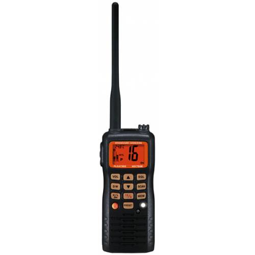 Standard Horizon HX751E VHF 6W IPX7 Αδιάβροχο Standard Horizon HX751E VHF 6W IPX7 Αδιάβροχο